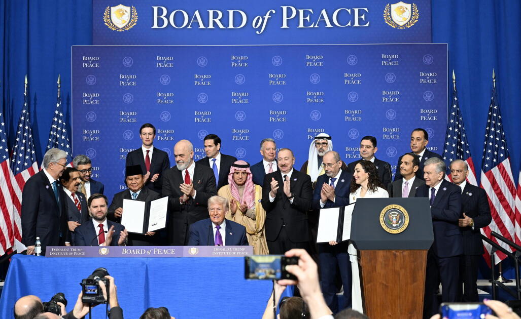 Prezident İlham Əliyev Vaşinqtonda Sülh Şurasının ilk iclasında iştirak edib