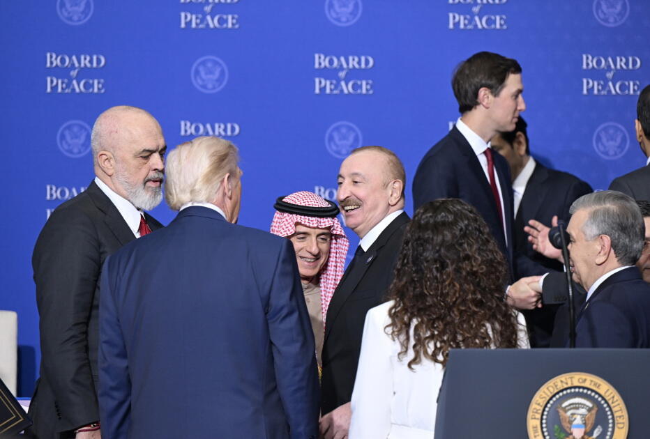 Prezident İlham Əliyev Vaşinqtonda Sülh Şurasının ilk iclasında iştirak edib