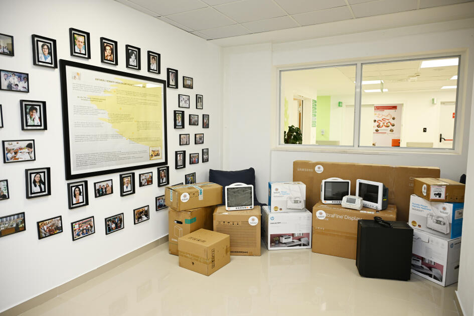 Leyla Əliyeva Tiranada “Hannah və Rosafa” uşaq evini və "Mother Teresa" Universitet Xəstəxana Mərkəzini ziyarət edib