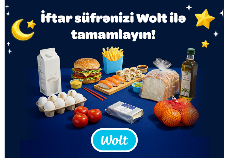 Wolt запускает специальные предложения к Рамазану в Азербайджане