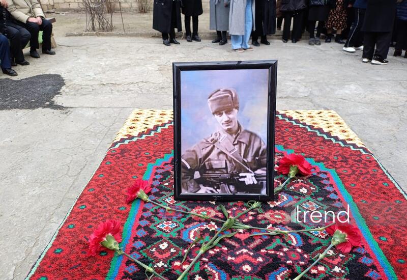 İtkin-şəhid Şahin Kərimov 33 il sonra dəfn edilib