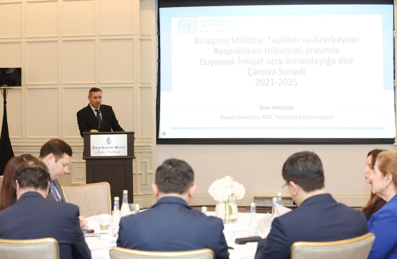 Проведены обсуждения по сотрудничеству в области устойчивого развития между Азербайджаном и ООН