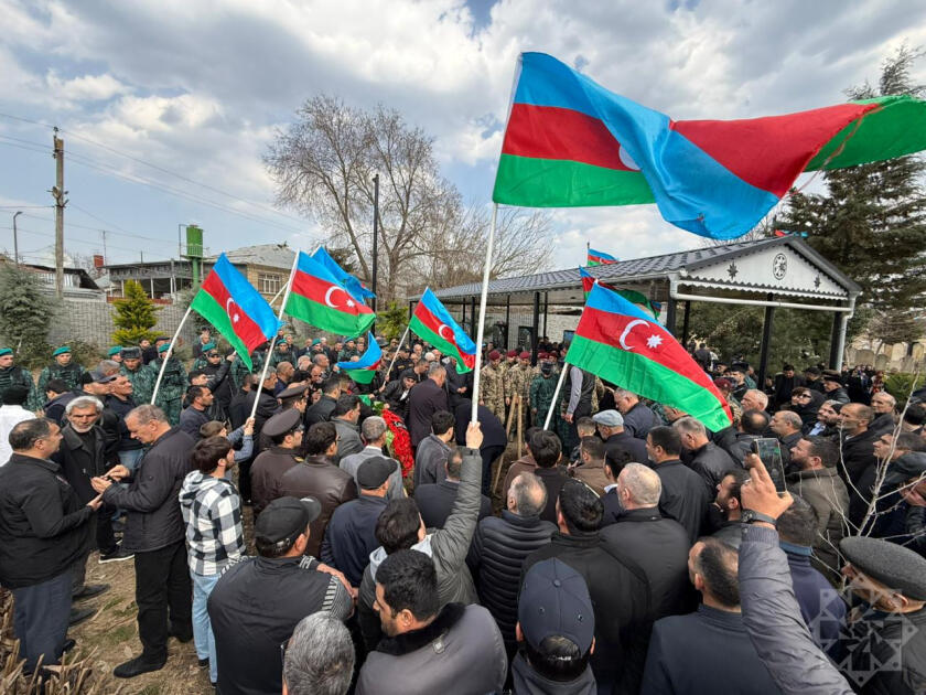 В Джалилабаде состоялась церемония захоронения считавшегося пропавшим без вести шехида Первой Карабахской войны Махира Гулиева