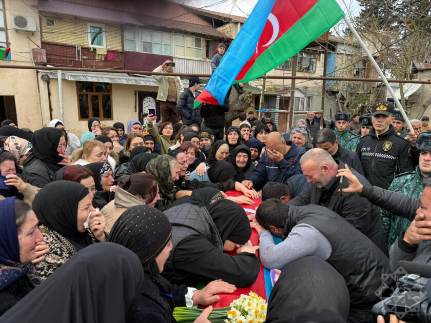 В Джалилабаде состоялась церемония захоронения считавшегося пропавшим без вести шехида Первой Карабахской войны Махира Гулиева