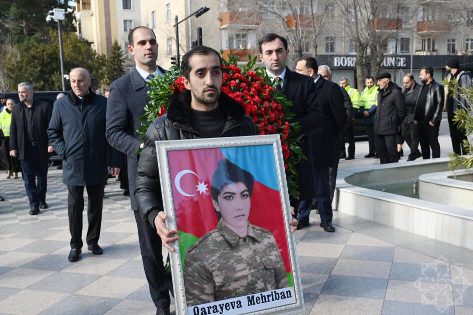 Считавшаяся пропавшей без вести шехид Мехрибан Гараева предана земле на Шехидляр хиябаны в Сумгайыте