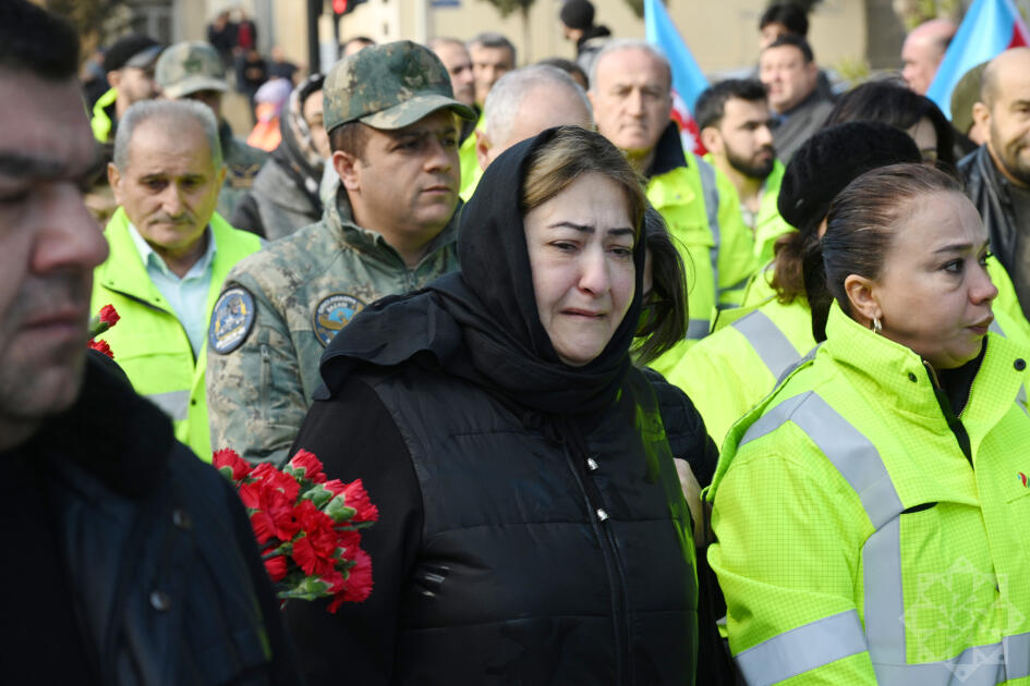 Считавшаяся пропавшей без вести шехид Мехрибан Гараева предана земле на Шехидляр хиябаны в Сумгайыте