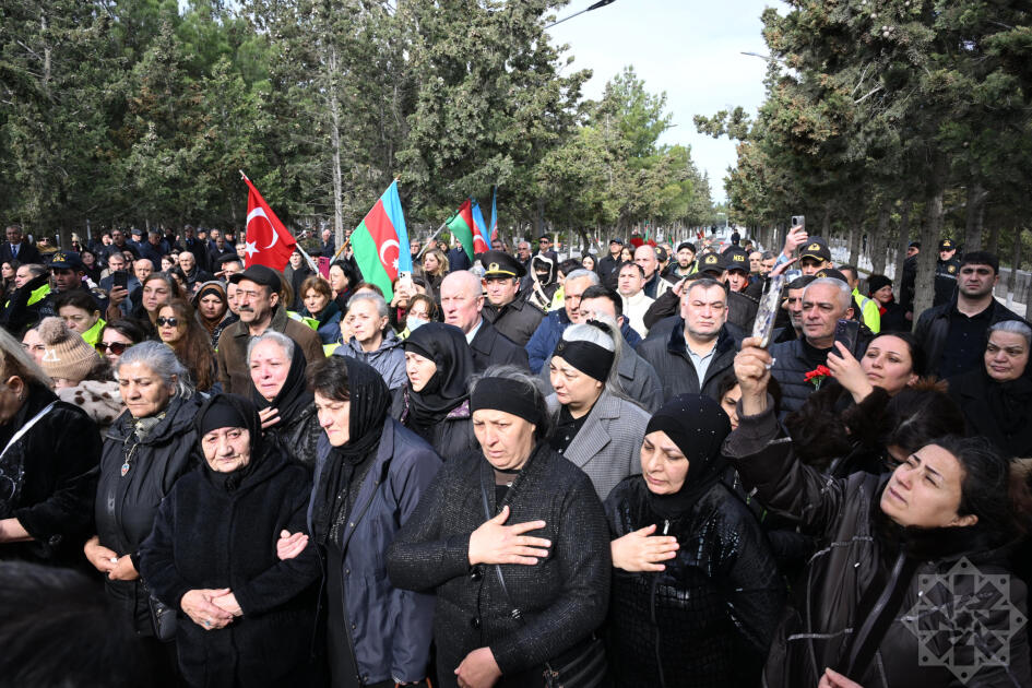 Считавшаяся пропавшей без вести шехид Мехрибан Гараева предана земле на Шехидляр хиябаны в Сумгайыте