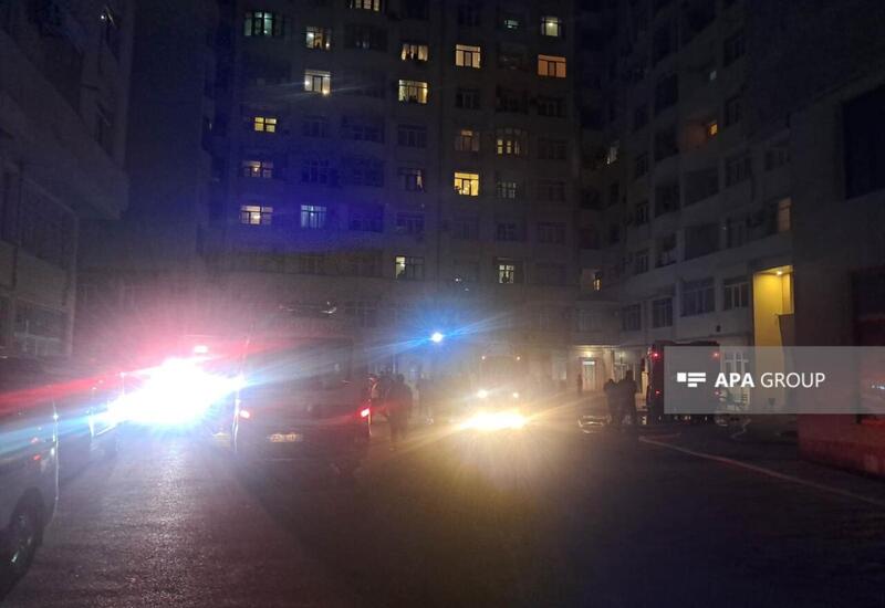 Пожар произошел в жилом доме в Баку,
