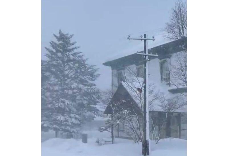 В Японии снегопады приближаются к историческому максимуму