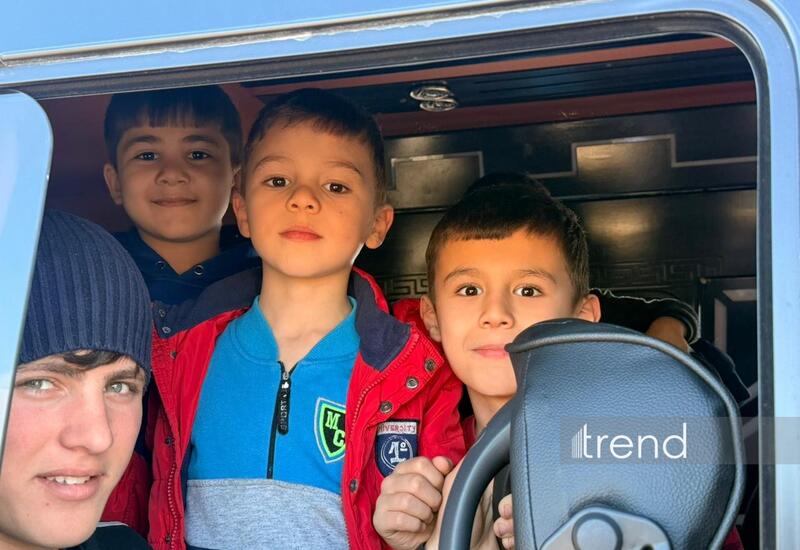 В город Ходжавенд возвращается первая группа бывших вынужденных переселенцев