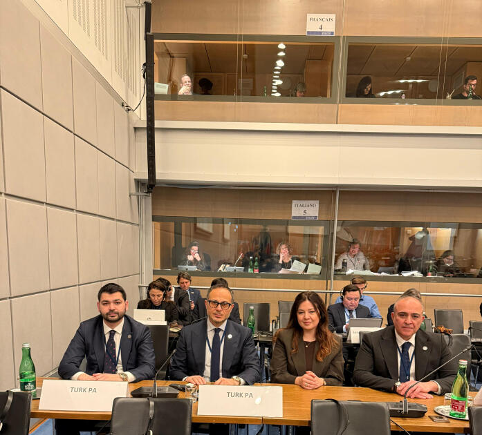 Делегация ТЮРКПА принимает участие в зимней сессии ПА ОБСЕ в Вене