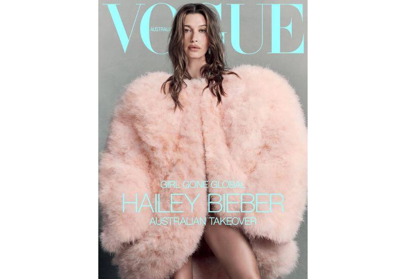 Хейли Бибер снялась для обложки глянца