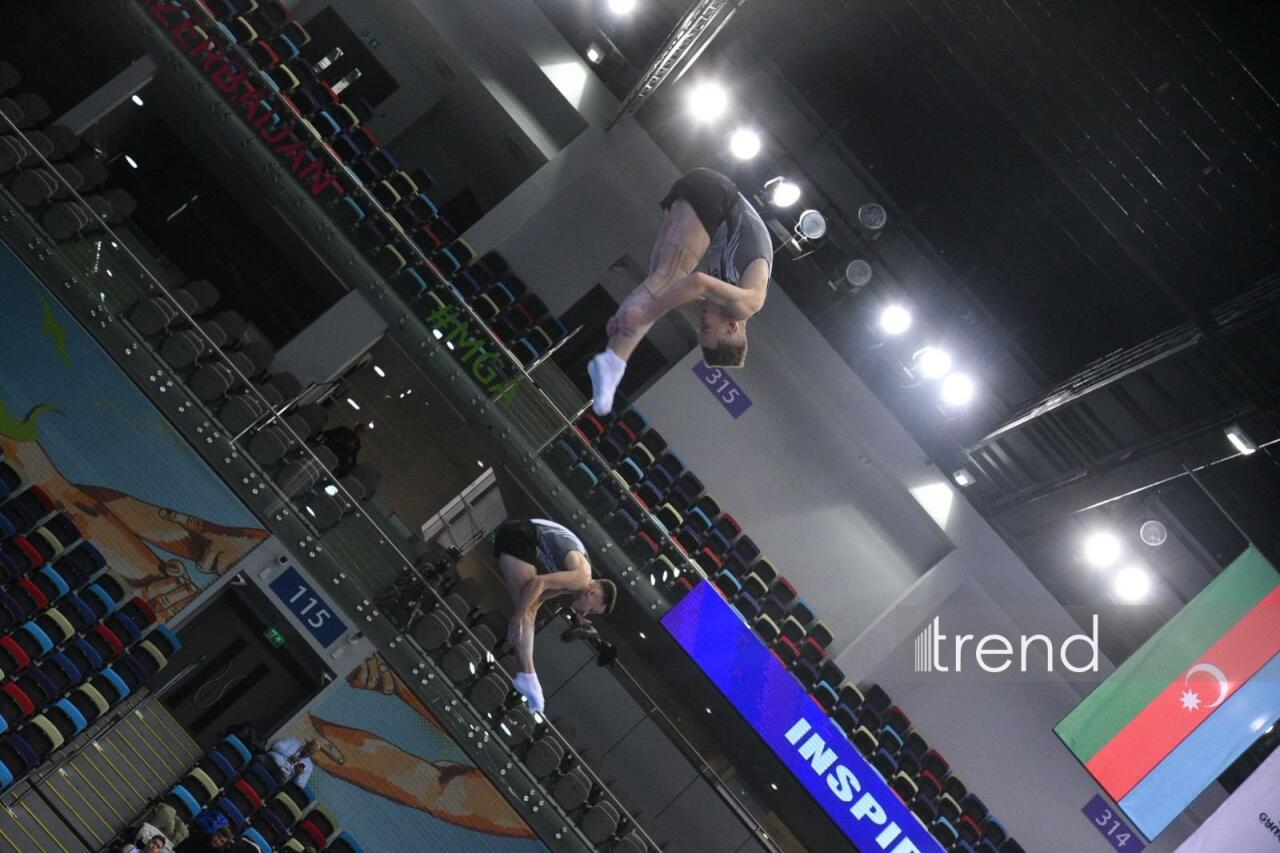 В Баку проходит Кубок мира по прыжкам на батуте и тамблингу