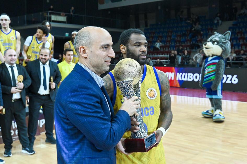 "Гянджа" во второй раз в истории стала обладателем Кубка Азербайджана по баскетболу
