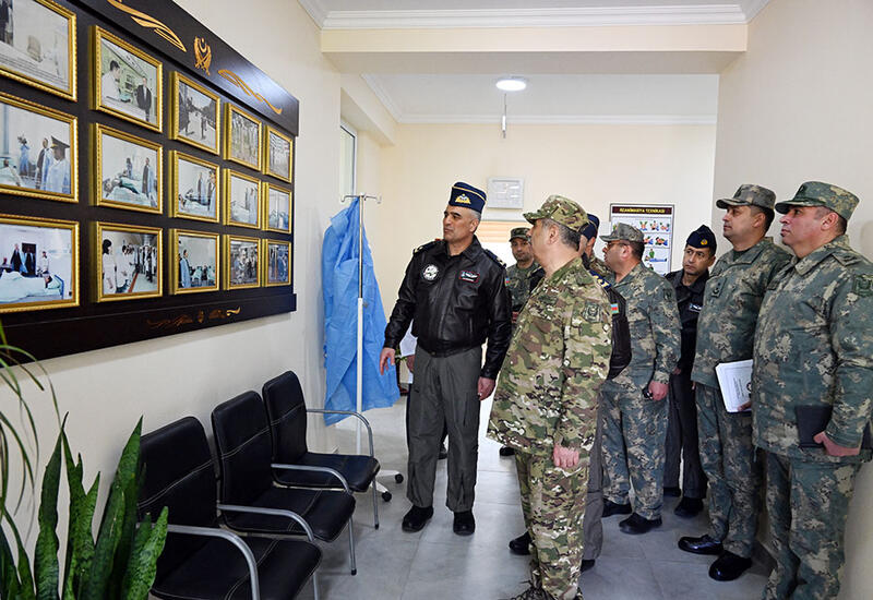 Закир Хасанов посетил подразделения ВВС Азербайджана