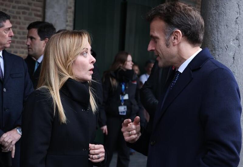 Первый двусторонний саммит Мелони и Макрона перенесен