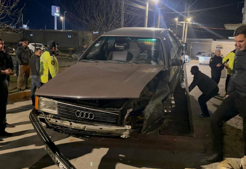 Тяжелое ДТП в Кюрдамире,