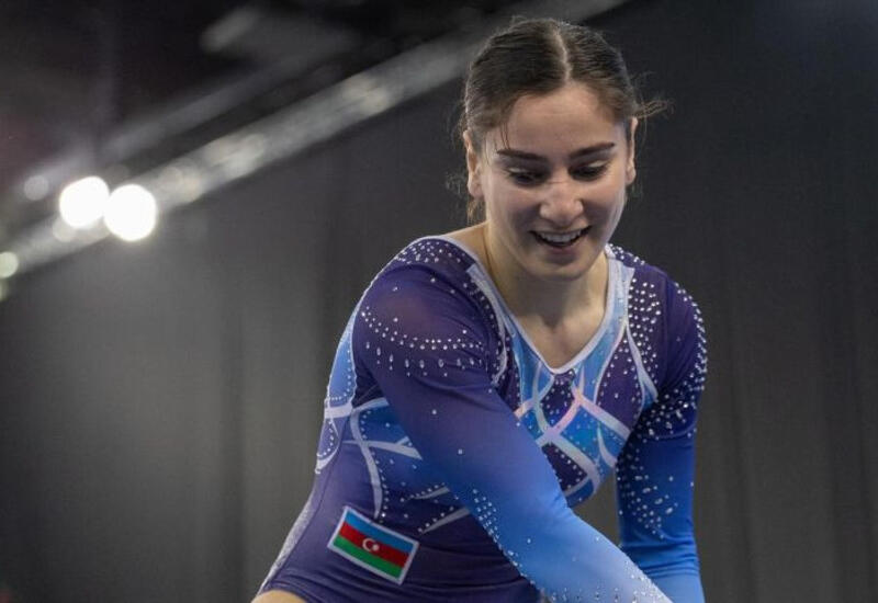 Азербайджанская гимнастка завоевала серебряную медаль на Кубке мира в Баку