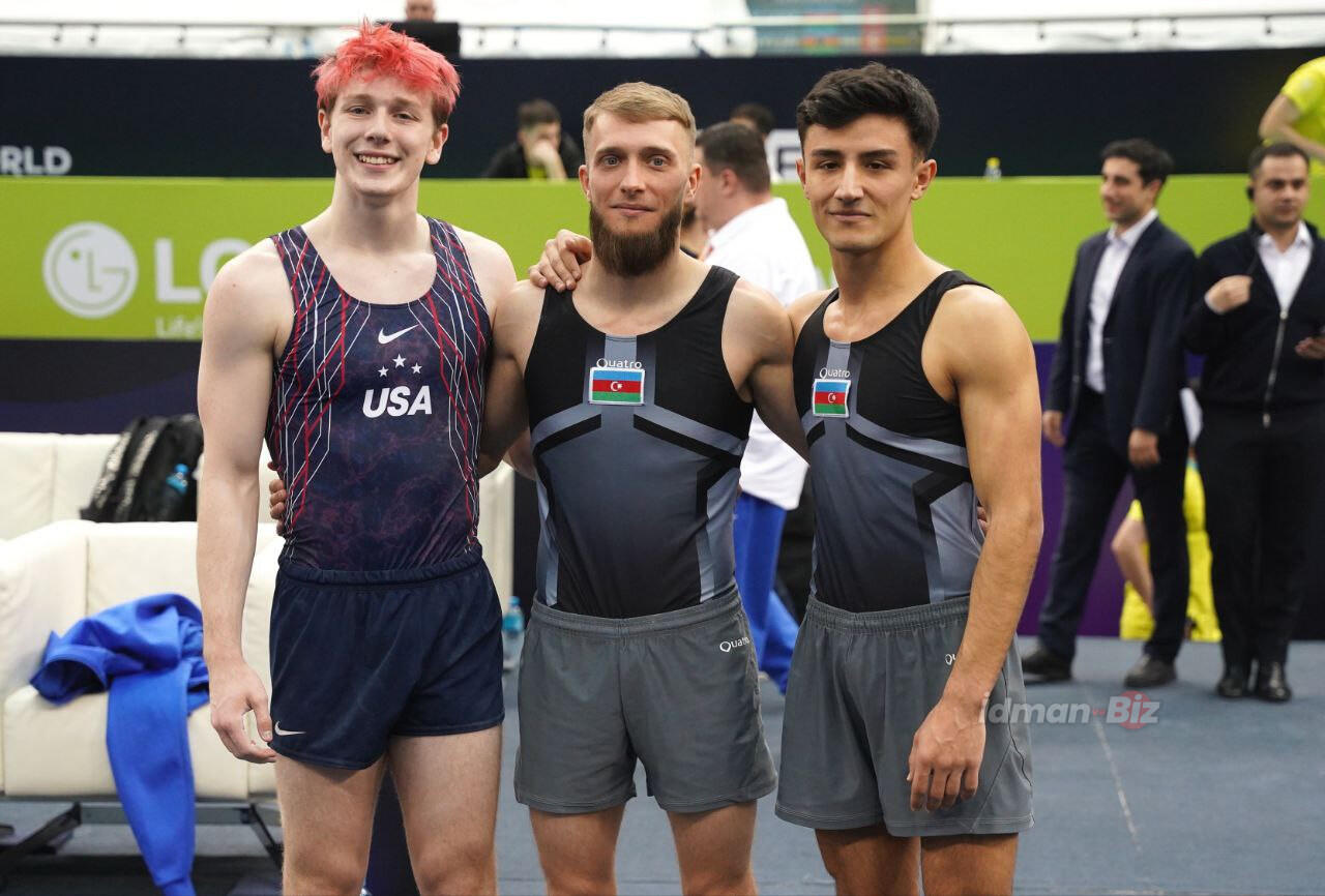 Азербайджанские гимнасты завершили Кубок мира с шестью медалями