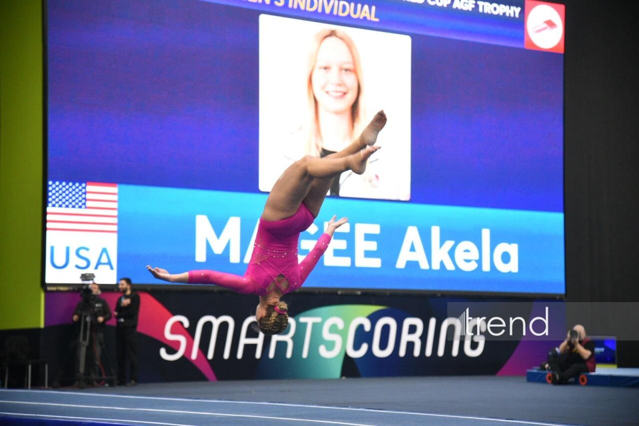 Bakıda batut gimnastikası və tamblinq üzrə Dünya kuboku başa çatdı