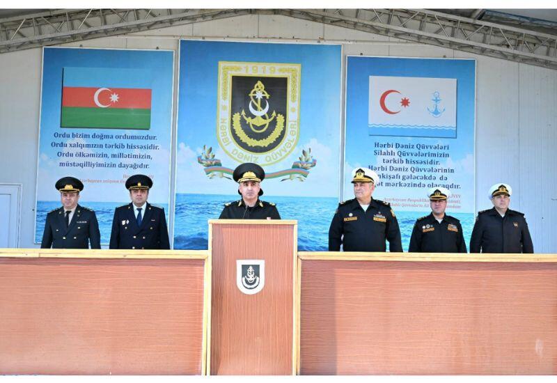 Военный прокурор провел встречу в Военно-морских силах Министерства обороны