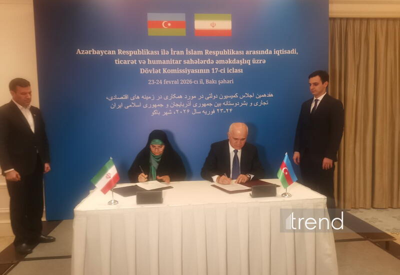 Azərbaycan və İran arasında əməkdaşlıq memorandumu imzalandı
