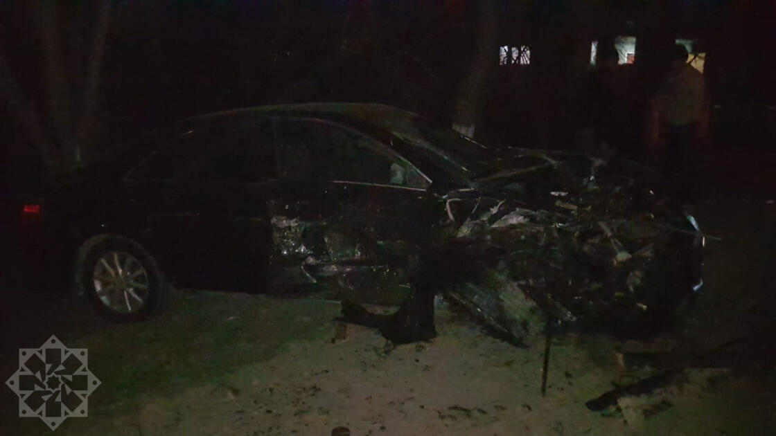 В Гёйчае три машины столкнулись в цепном ДТП