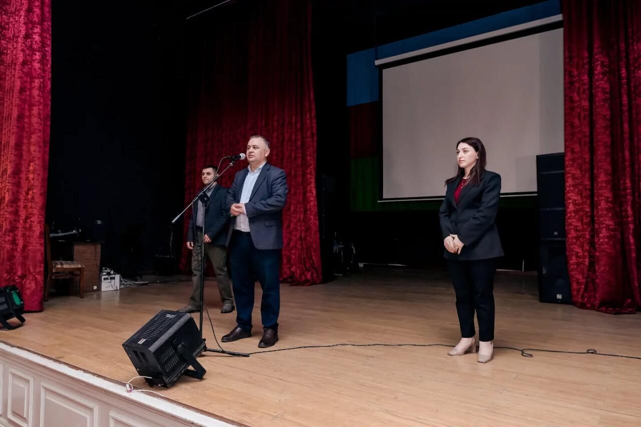 В Исмаиллы представили фильм о геноциде, совершенном армянами в 1918 году