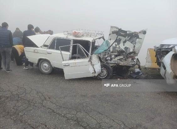 Тяжелое ДТП в Шамкире