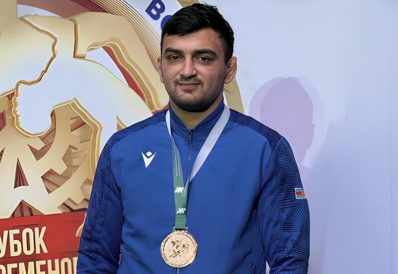 Азербайджанский борец завоевал "бронзу" международного турнира