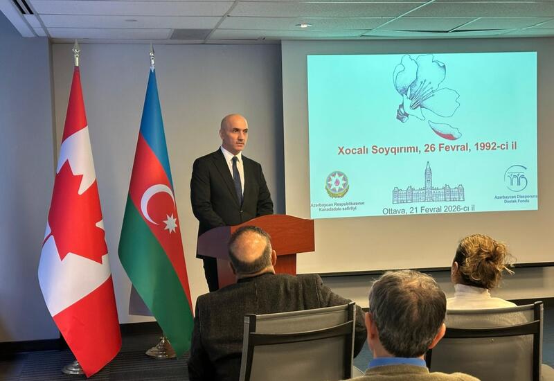В Канаде прошло мероприятие, посвященное 34-й годовщине Ходжалинского геноцида
