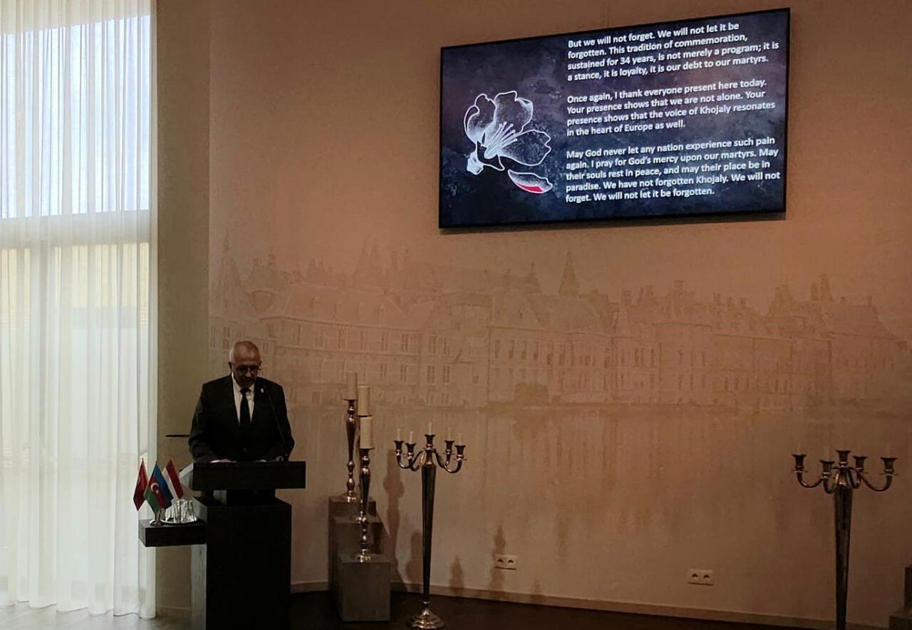 В Гааге почтили память жертв Ходжалинского геноцида