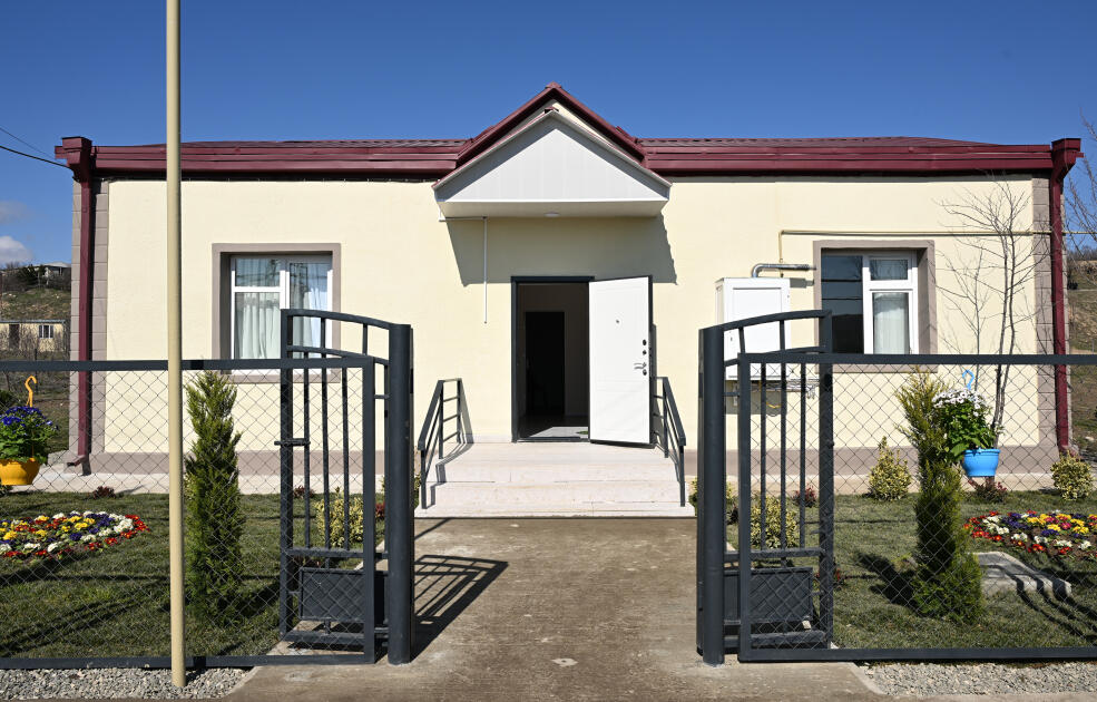 Prezident İlham Əliyev və Birinci xanım Mehriban Əliyeva Xocavənd kəndində görülmüş işlərlə tanış olublar