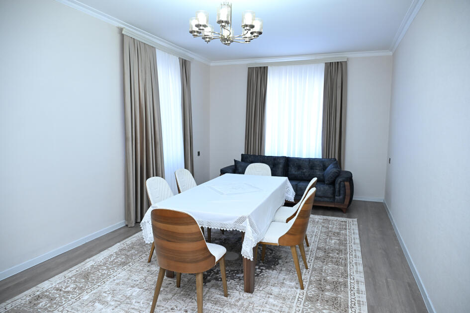 Prezident İlham Əliyev və Birinci xanım Mehriban Əliyeva Xocavənd kəndində görülmüş işlərlə tanış olublar