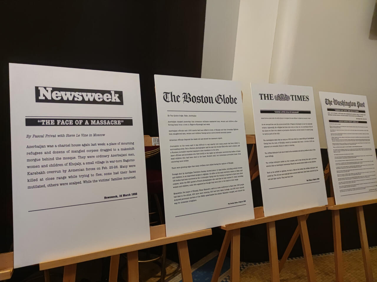 В Париже почтили память жертв Ходжалы