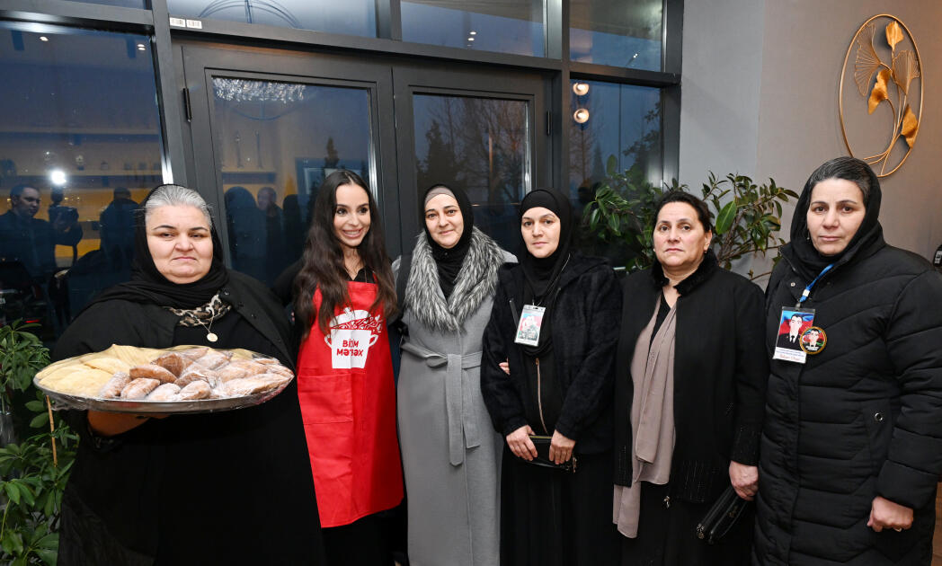 Лейла Алиева приняла участие в ифтаре в Губе