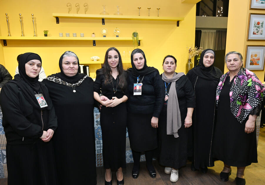 Лейла Алиева приняла участие в ифтаре в Губе