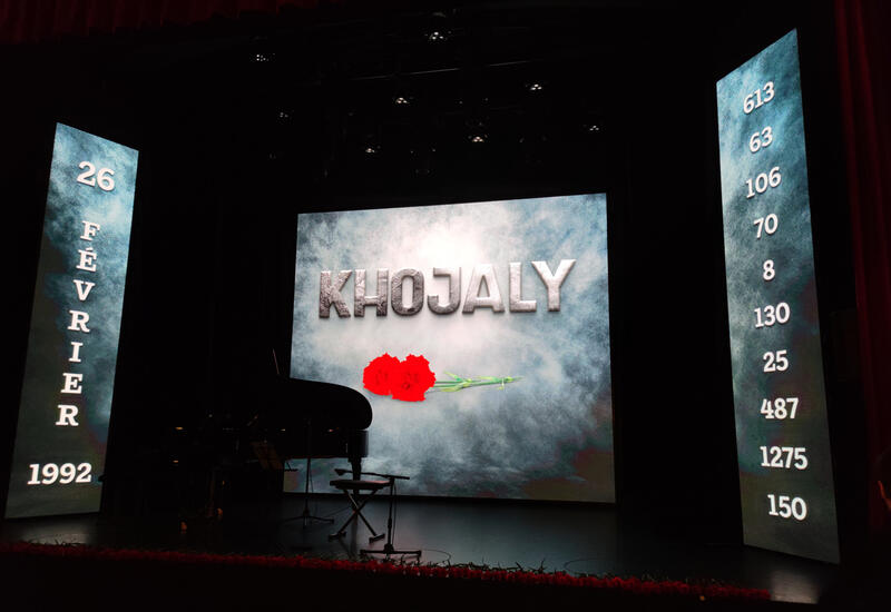 В Париже почтили память жертв Ходжалы