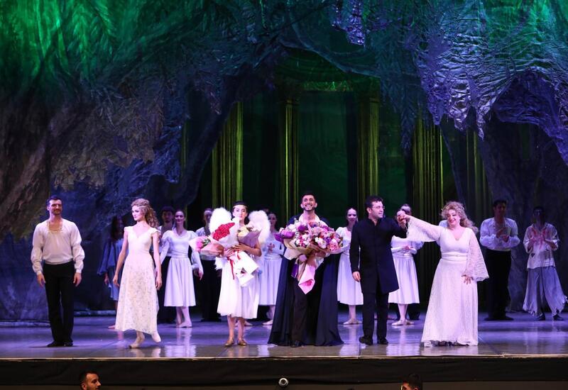 В Баку представили одноактный спектакль "Орфей и Эвридика"