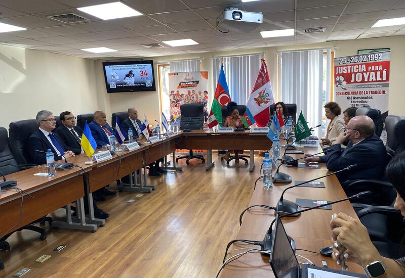 Peru Konqresi Xocalı soyqırımının 34-cü ildönümü ilə bağlı bəyanat qəbul edib