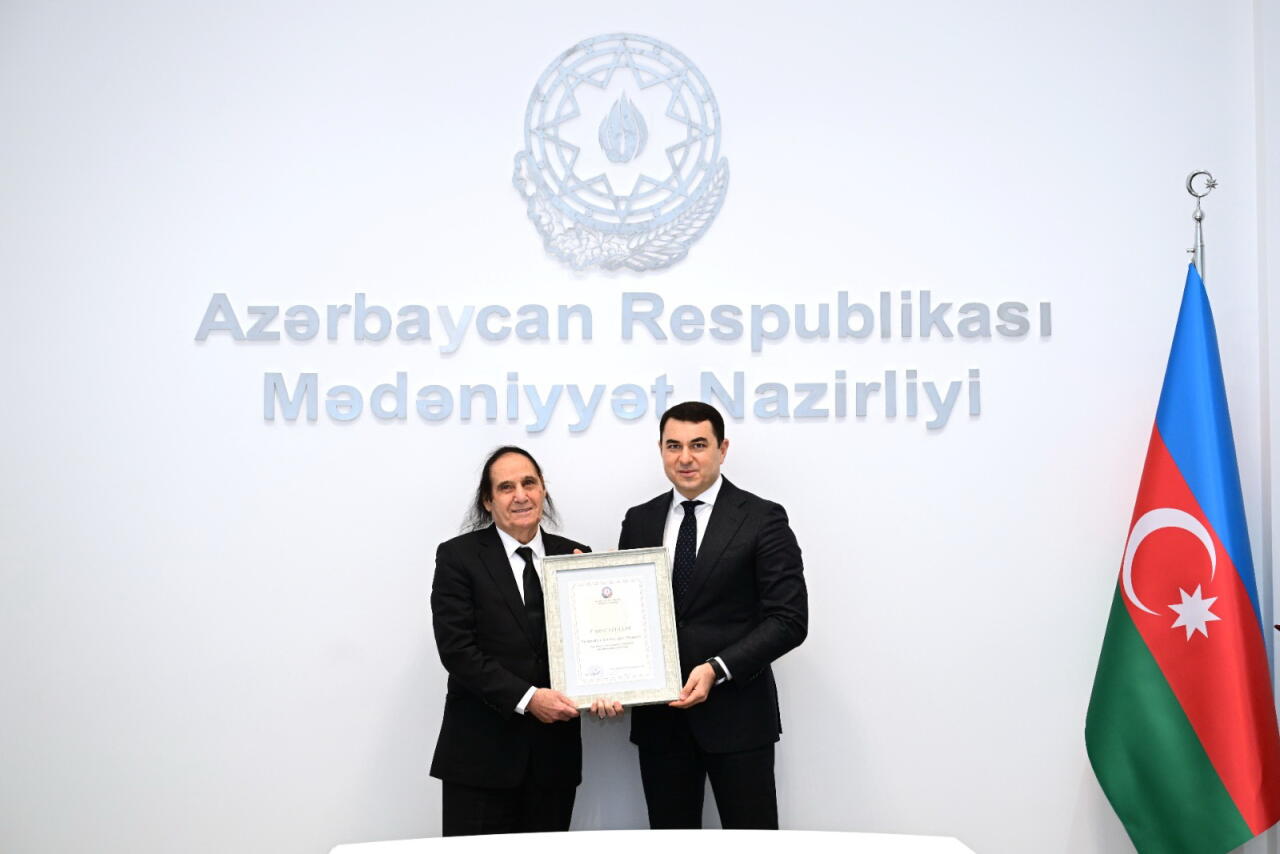 В минкультуры Азербайджана состоялась встреча с группой юбиляров