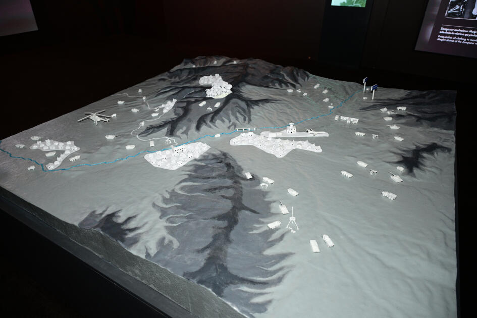 Prezident İlham Əliyev və Birinci xanım Mehriban Əliyeva Xocalı Soyqırımı Memorialının açılışında iştirak ediblər