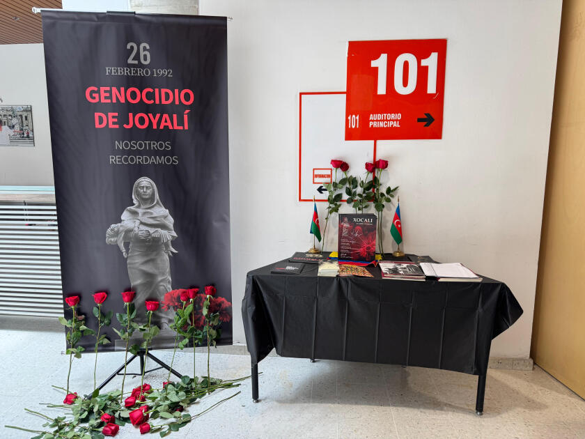 Kolumbiyada Xocalı soyqırımı qurbanları anılıb