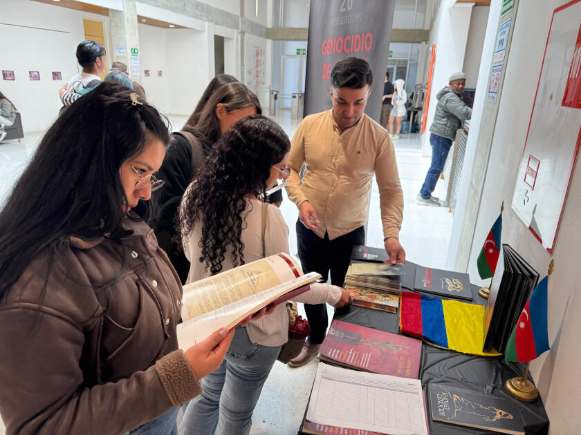 Kolumbiyada Xocalı soyqırımı qurbanları anılıb