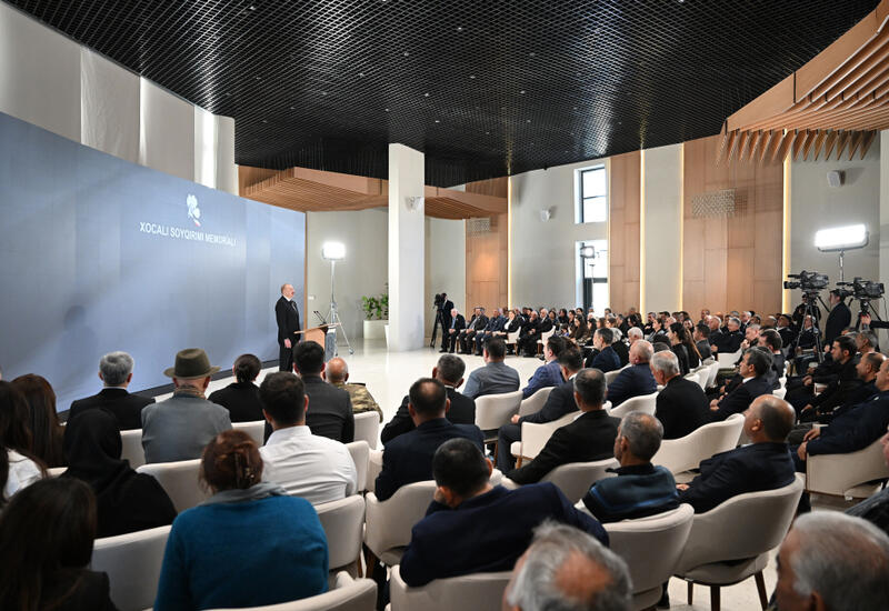 Президент Ильхам Алиев: Мемориал жертвам Ходжалинского геноцида станет воплощением нашей неизгладимой памяти