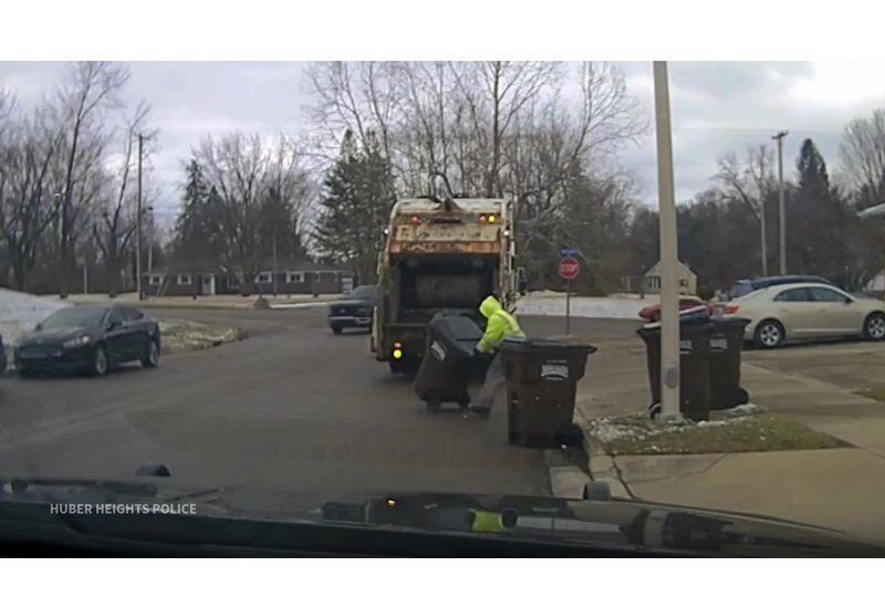 Скрывающегося от полиции преступника нашли в мусорном баке