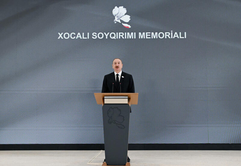 Prezident İlham Əliyev: Xocalı soyqırımını törətmiş, əli Azərbaycan xalqının qanına batmış quldurlar məhkəmə qarşısında cavab verməli oldular