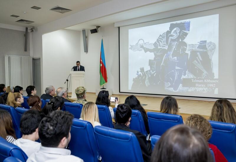 Память о жертвах Ходжалинского геноцида в картинах азербайджанских художников