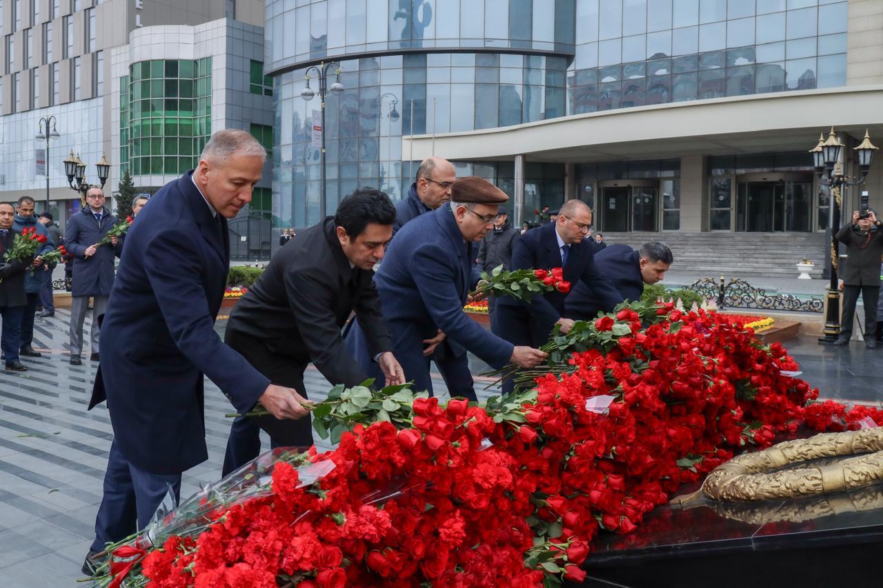 Руководство Минздрава почтило память жертв Ходжалинского геноцида