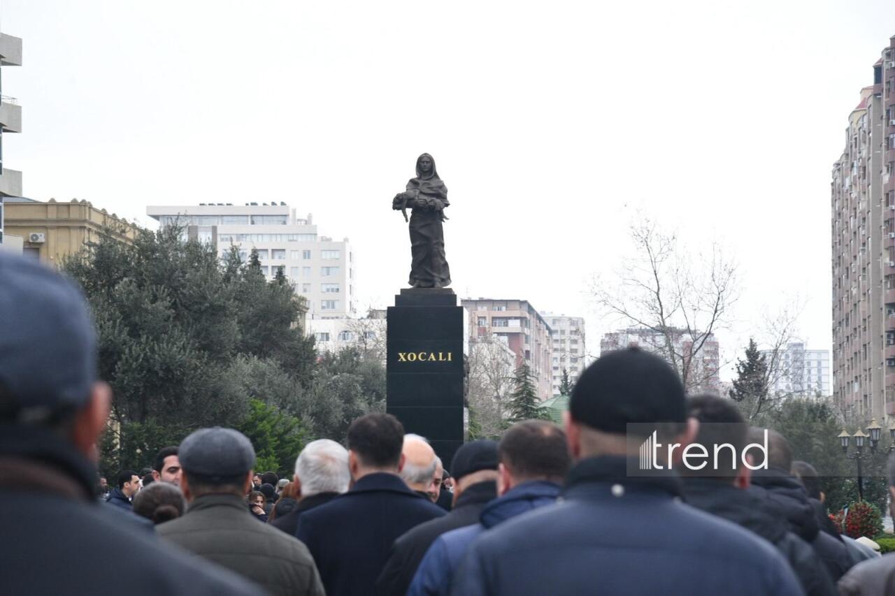 Азербайджанский народ чтит память жертв Ходжалинского геноцида